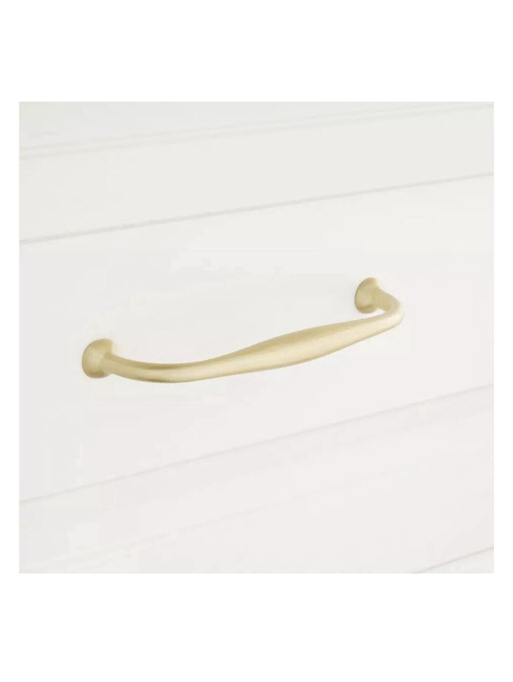 4-7/8" Padilla Solid Brass Cabinet Pull - Satin Brass